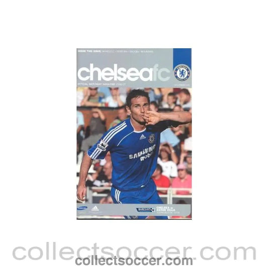 2006 - Chelsea v Aston Villa official programme 30/09/2006 - Collect Soccer