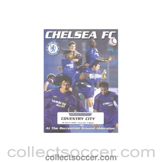 2006 - Chelsea v Coventry City official programme 06/03/2006 Premier League