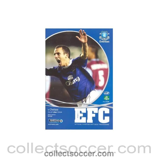 2006 - Everton vChelsea official programme 17/12/2006