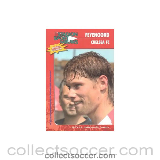 2006 - Feyenoord vChelsea official programme 2006 - 2007 - Collect Soccer