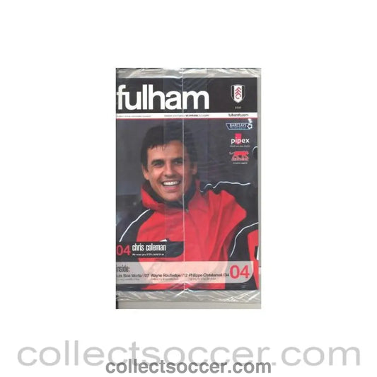 2006 - Fulham vChelsea official programme 23/09/2006