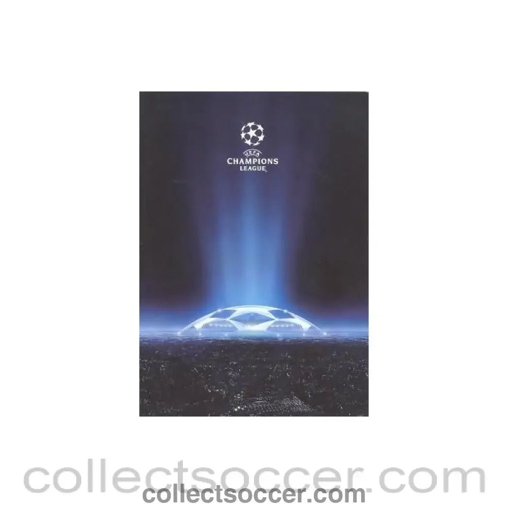 2006 - Levski, Sofia, Bulgaria v Chelsea menu 27/09/2006 - Collect Soccer