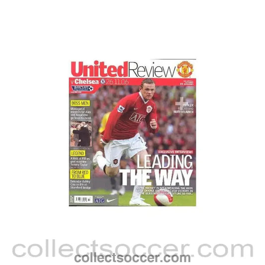 2006 - Manchester United v Chelsea official programme 26/11/2006 - Collect Soccer