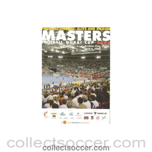 2006 Masters Cup Official Programme in Dubai 06/04/2006 - Collect Soccer
