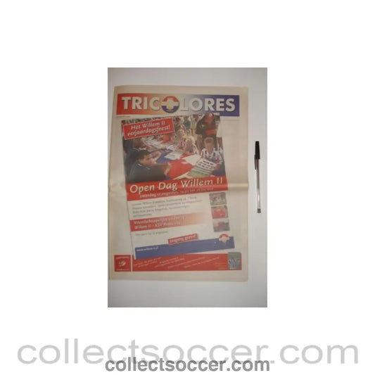 2006 - Willem II Youth Tournament August 2006 official newspaper - like programme - Collect Soccer