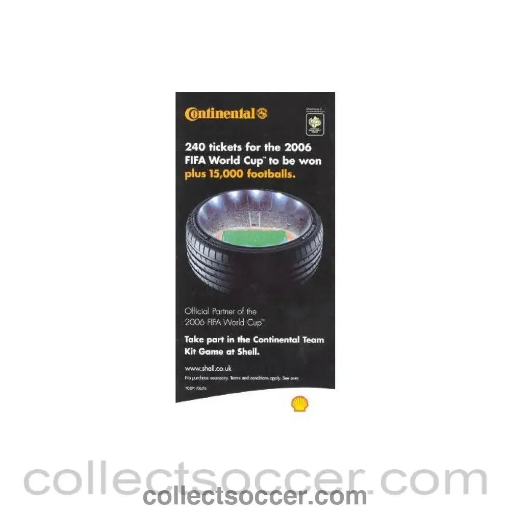 2006 World Cup flyer - Collect Soccer