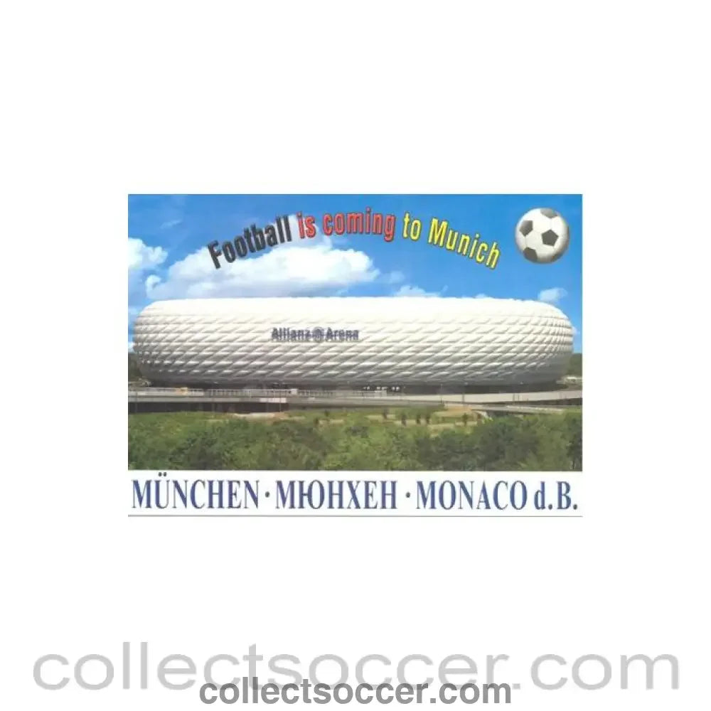 2006 - World Cup Germany 2006 Football Is Coming To Munich postcard