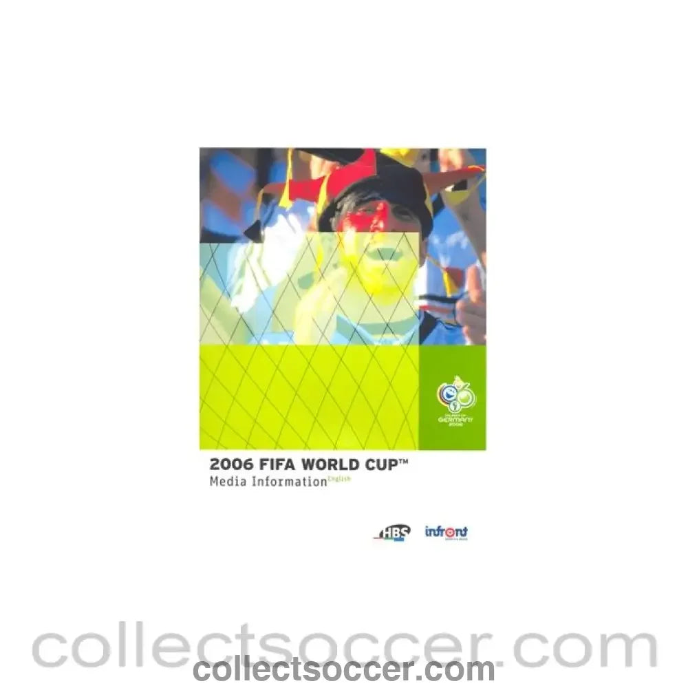 2006 - World Cup Germany 2006 Information Media Presspack for Broadcasters incl. CD
