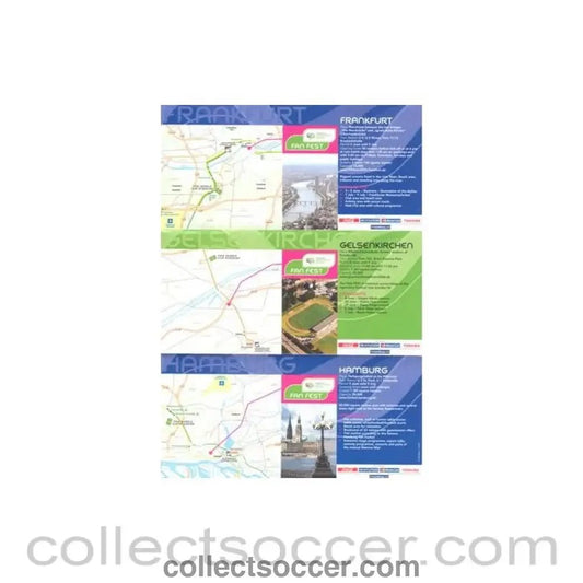 2006 World Cup Germany maps & information - Collect Soccer