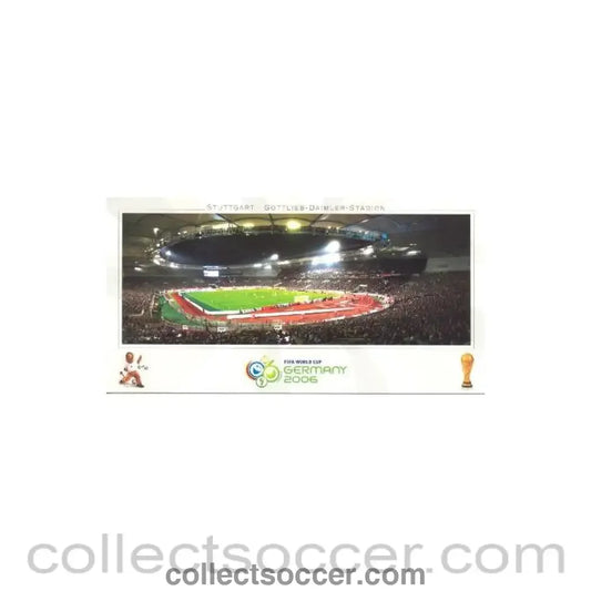 2006 World Cup Germany postcard Gottlieb Daimler Stuttgart Stadium