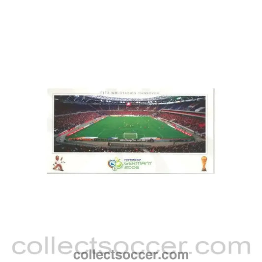 2006 World Cup Germany postcard Hannover Stadium