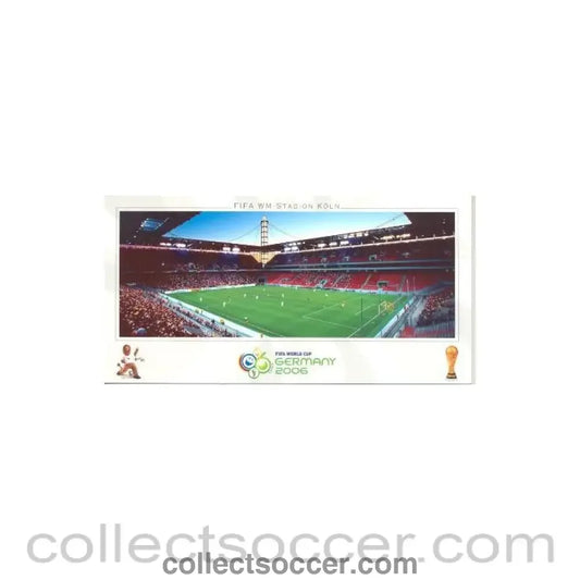 2006 World Cup Germany postcard Koln Stadium