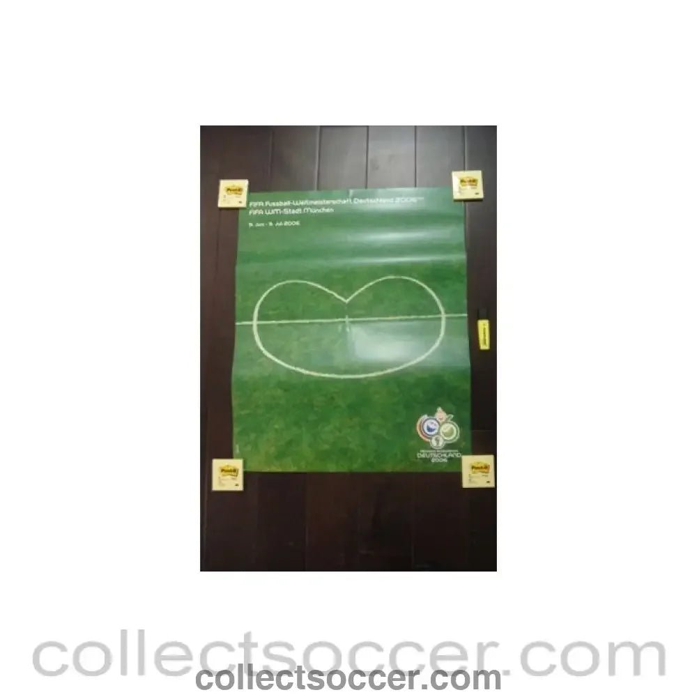 2006 World Cup Stade Munich Official Poster - Collect Soccer