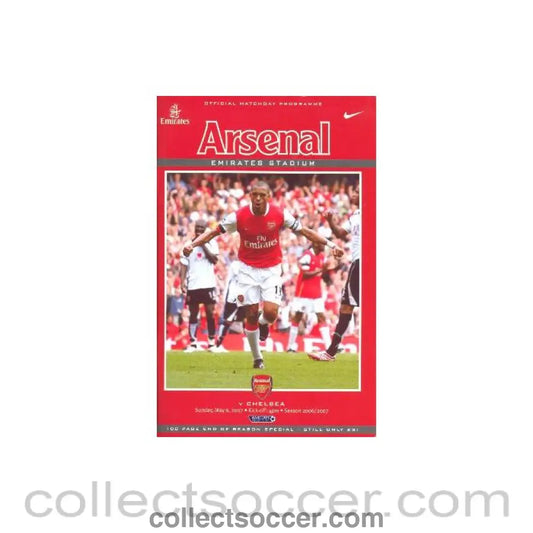 2007 - Arsenal v Chelsea official programme 06/05/2007