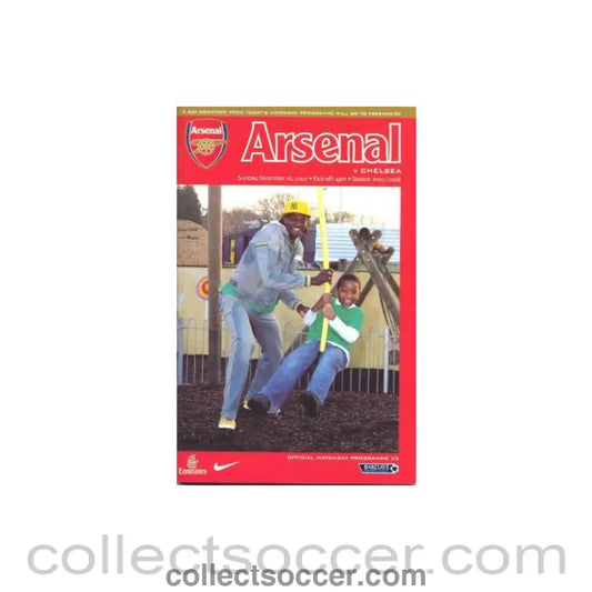 2007 - Arsenal v Chelsea official programme 16/12/2007
