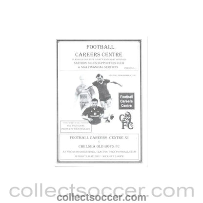 2007 - AtChelsea Football Careers Centre XI vChelsea Old Boys FC official programme 03/06/2007 - Collect Soccer