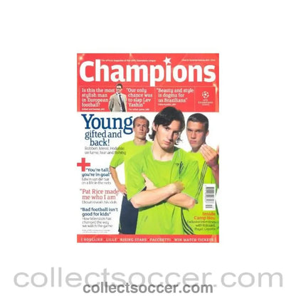 2007 Champions - The official magazine of the UEFA Champions League Issue 20 - December/January 2007