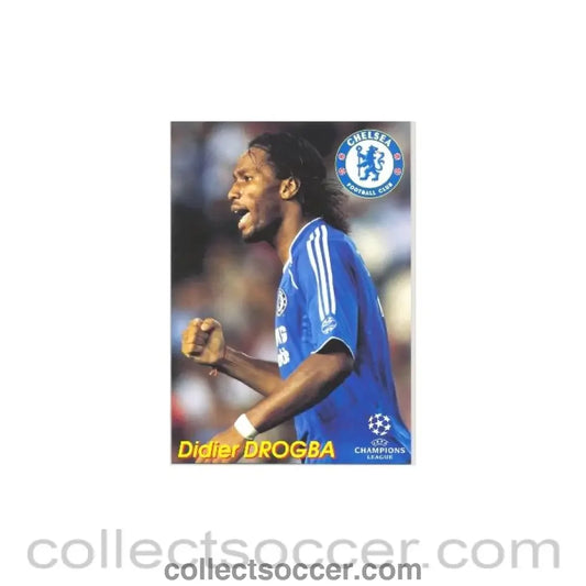2007 - Chelsea Didier Drogba Russian produced postcard 2007-2008