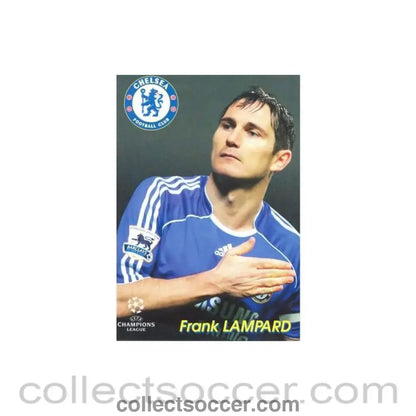 2007 - Chelsea Frank Lampard Russian produced postcard 2007-2008