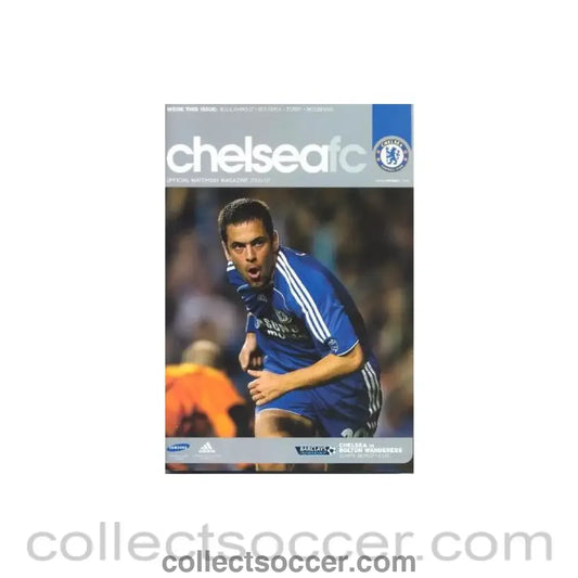 2007 - Chelsea v Bolton Wanderers official programme 28/04/2007