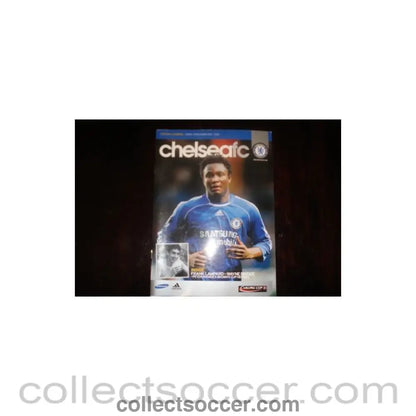 2007 - Chelsea v Liverpool official programme 19/12/2007