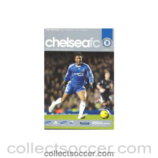 2007 - Chelsea v Manchester United official programme 09/05/2007