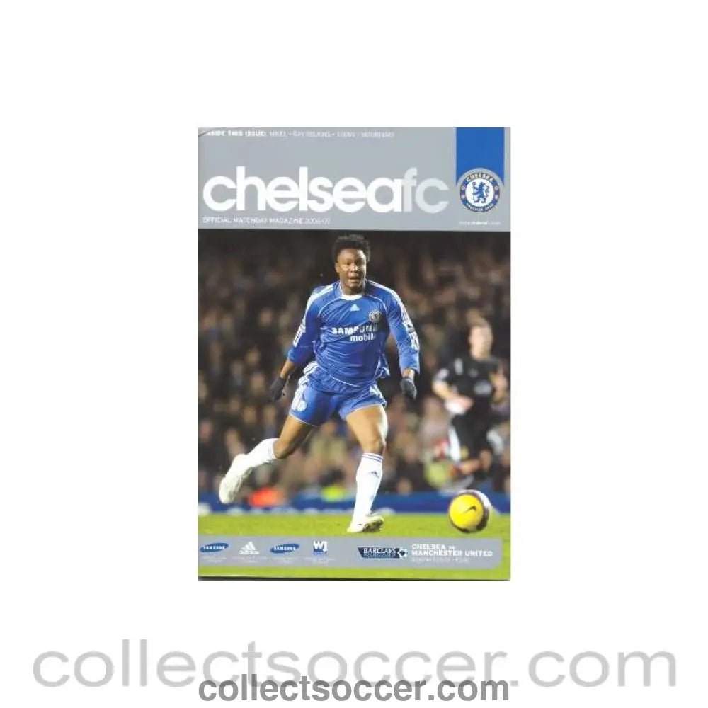 2007 - Chelsea v Manchester United official programme 09/05/2007 - Collect Soccer