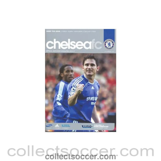 2007 - Chelsea v Middlesbrough official programme 10/02/2007
