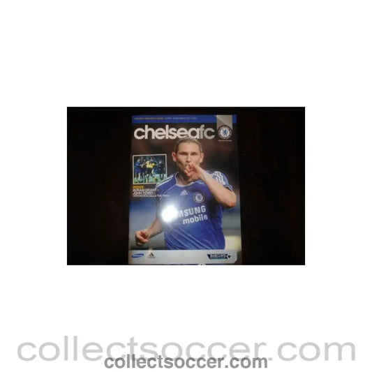 2007 - Chelsea v Newcastle United official programme 29/12/2007