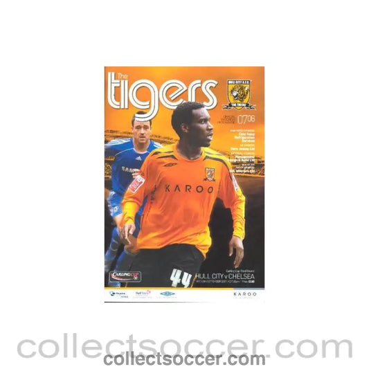 2007 - Hull City vChelsea official programme 26/09/2007 - Collect Soccer
