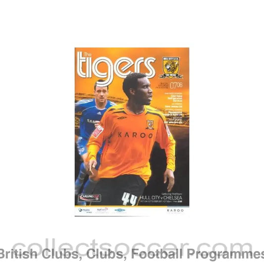 2007 - Hull City vChelsea official programme 26/09/2007