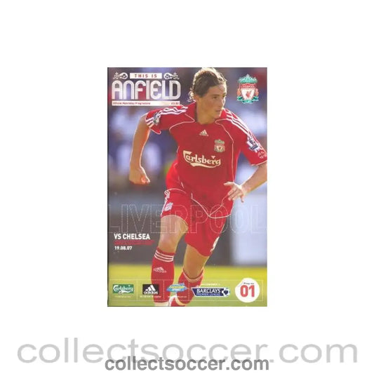 2007 - Liverpool vChelsea official programme 19/08/2007 Premier League - Collect Soccer