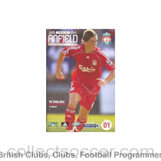 2007 - Liverpool vChelsea official programme 19/08/2007 Premier League