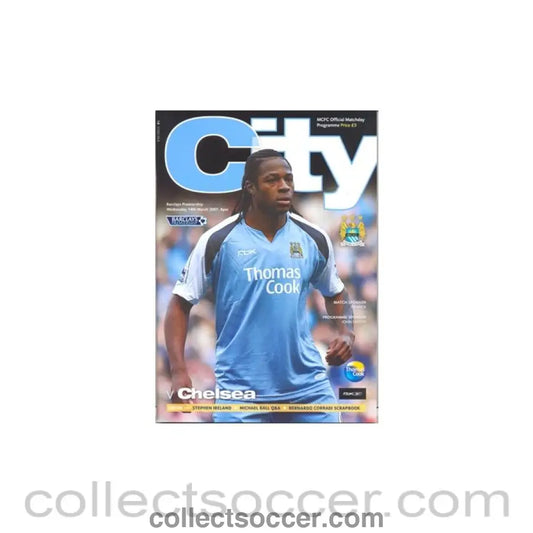 2007 - Manchester City v Chelsea official programme 14/03/2007