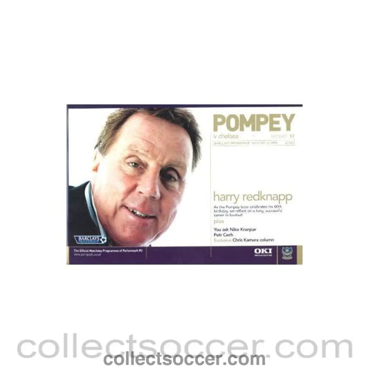 2007 - Portsmouth vChelsea official programme 03/03/2007