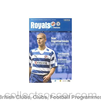 2007 - Reading vChelsea official programme 15/08/2007 Premier League