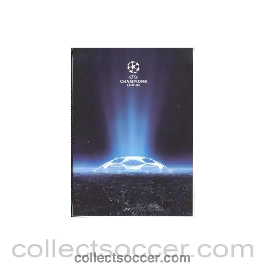 2007 - Schalke 04 v Chelsea menu 06/11/2007