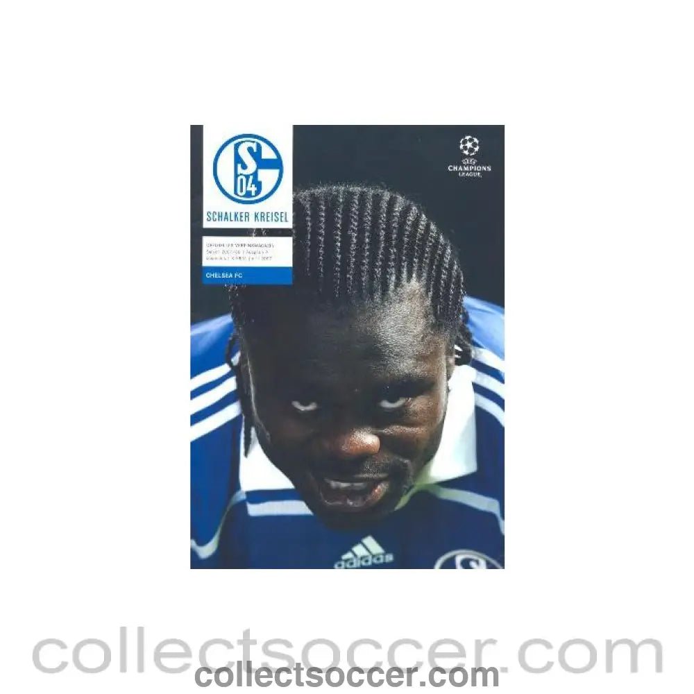 2007 - Schalke v Chelsea official programme Champions League 06/11/2007 - Collect Soccer