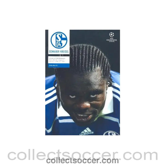 2007 - Schalke v Chelsea official programme Champions League 06/11/2007