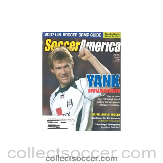 2007 - Soccer America magazine Vol. 62 No:3 of March 2007