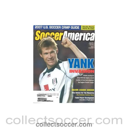 2007 - Soccer America magazine Vol. 62, No:3 of March 2007 - Collect Soccer