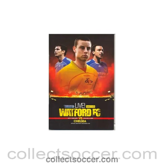 2007 - Watford v Chelsea official programme 31/03/2007 - Collect Soccer