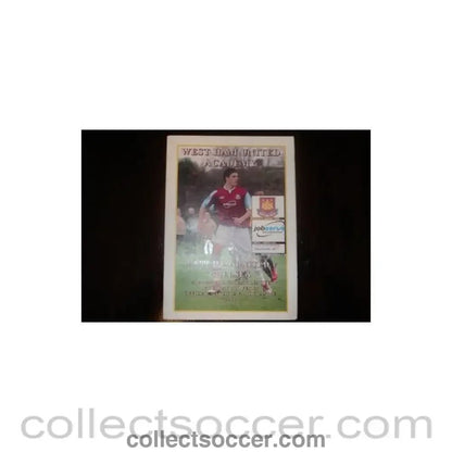 2007 - West Ham United vChelsea official programme 03/02/2007 F.A. Premier Academy League - Collect Soccer
