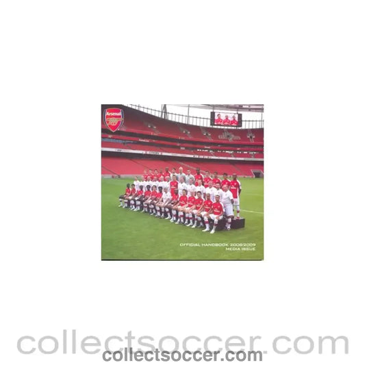 2008 - Arsenal official handbook 2008-2009 media issue