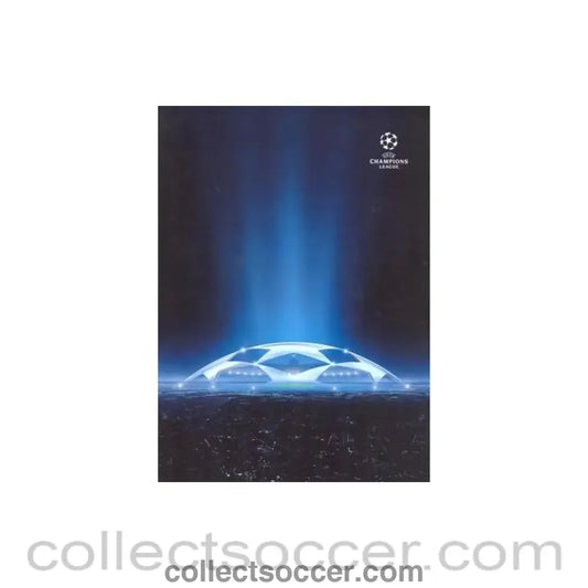2008 - Arsenal v Milan press kit in folder 20/02/2008 Champions League