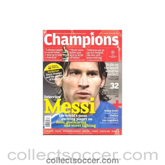 2008 Champions - The official magazine of the UEFA Champions League Issue 26 - December/January 2008