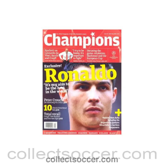 2008 Champions - The official magazine of the UEFA Champions League Issue 28 - April/May 2008