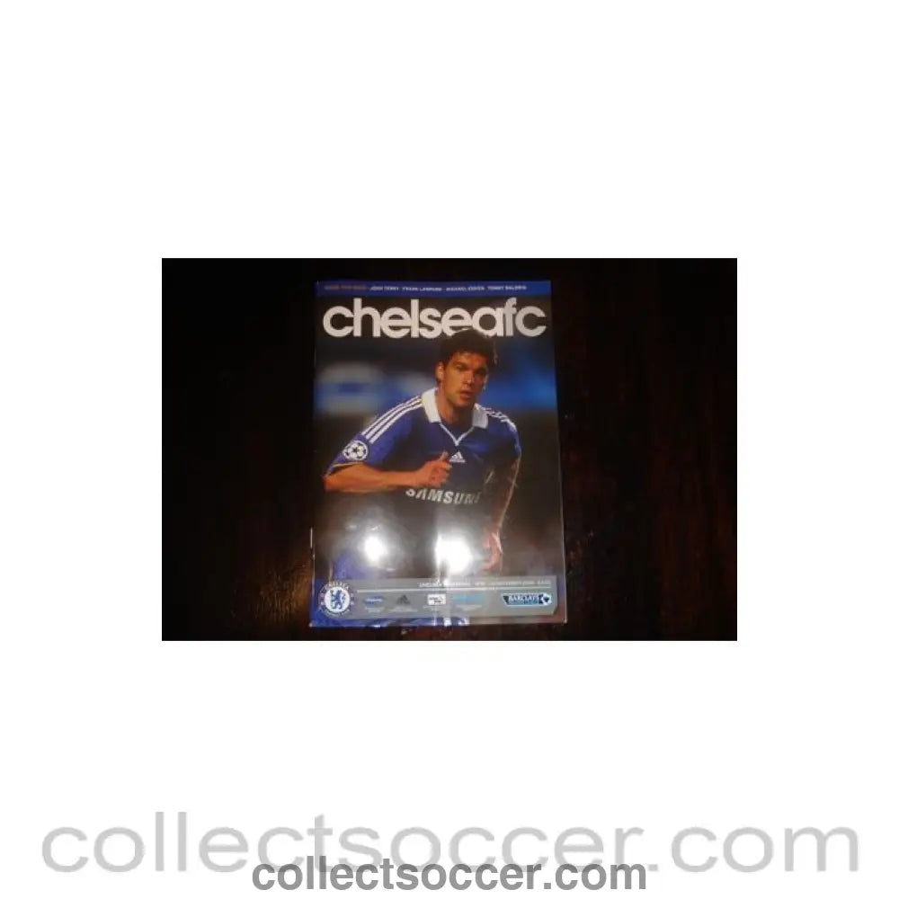 2008 - Chelsea v Arsenal official programme 30/11/2008
