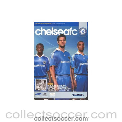 2008 - Chelsea v Bolton Wanderers official programme 11/05/2008 - Collect Soccer