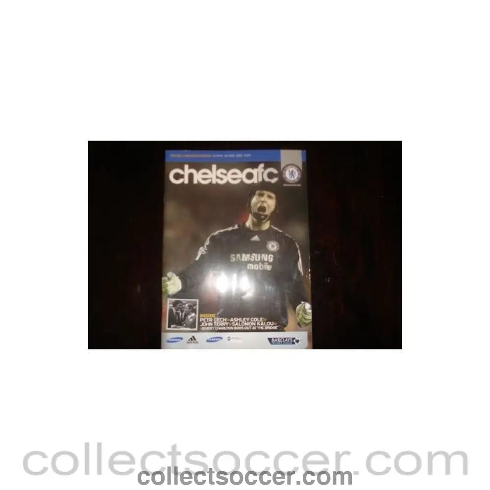 2008 - Chelsea v Manchester United official programme 26/04/2008 - Collect Soccer